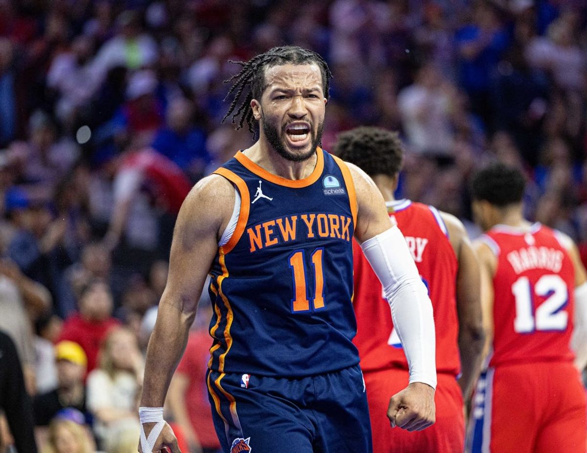 NBA: Playoffs-New York Knicks at Philadelphia 76ers