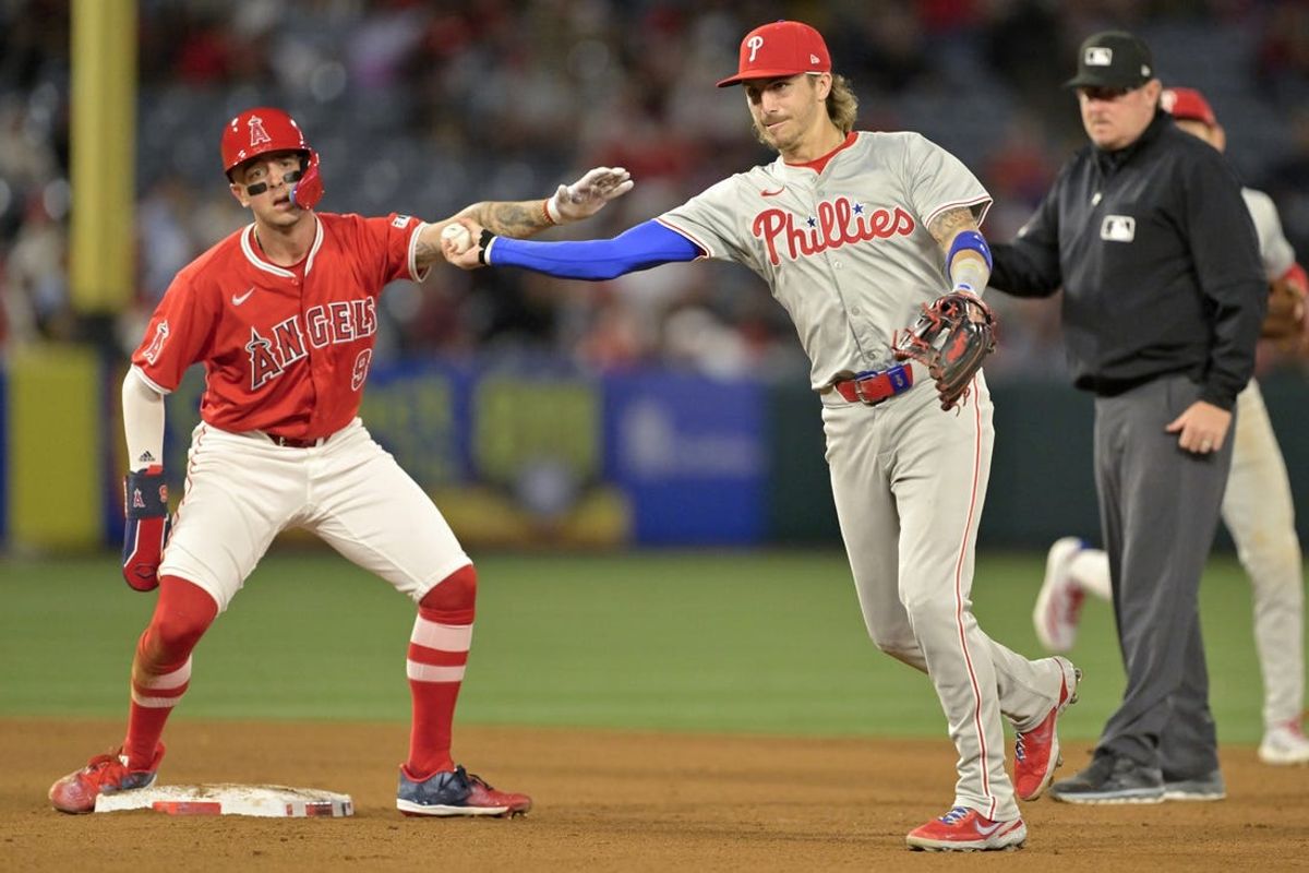 MLB: Philadelphia Phillies at Los Angeles Angels