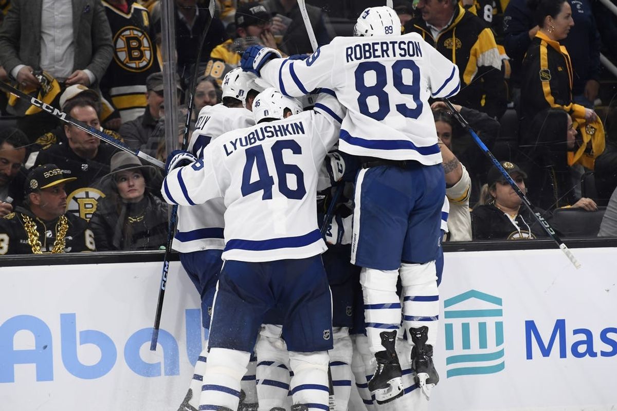 NHL: Toronto Maple Leafs at Boston Bruins