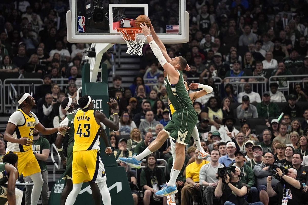 NBA: Playoffs-Indiana Pacers at Milwaukee Bucks