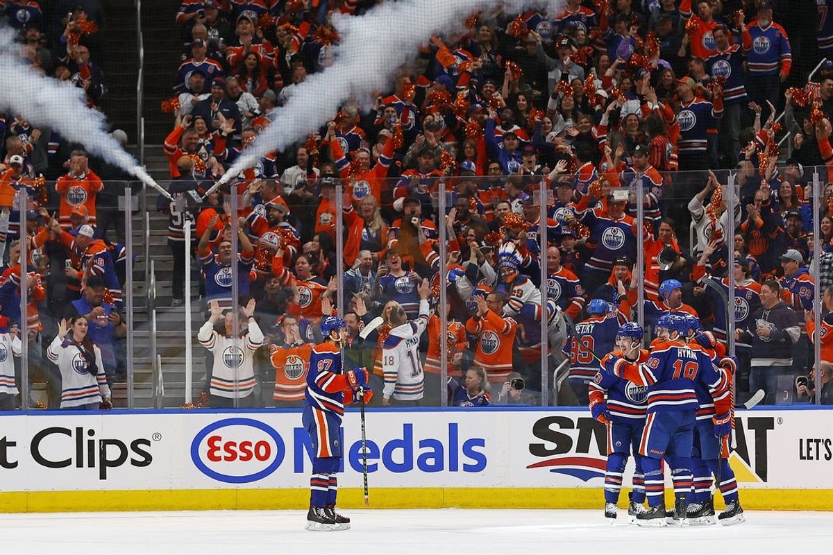 NHL: Stanley Cup Playoffs-Los Angeles Kings at Edmonton Oilers