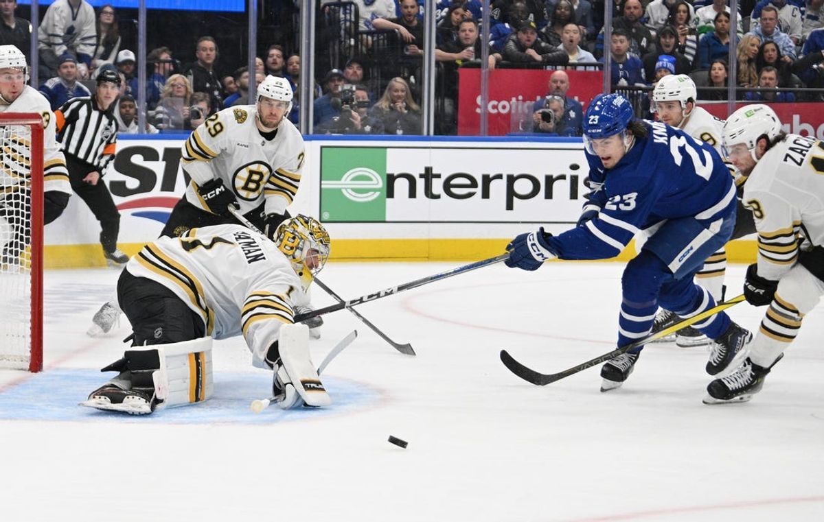 NHL: Stanley Cup Playoffs-Boston Bruins at Toronto Maple Leafs