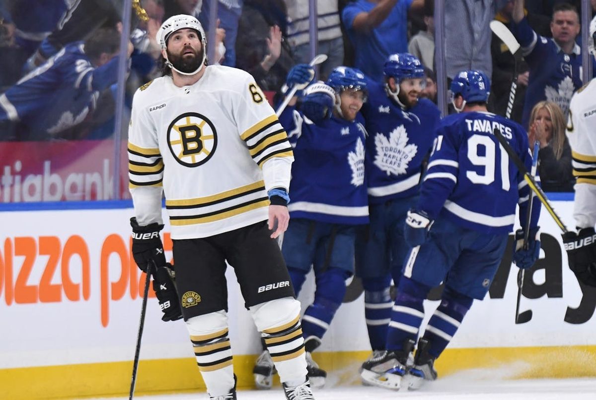 NHL: Stanley Cup Playoffs-Boston Bruins at Toronto Maple Leafs