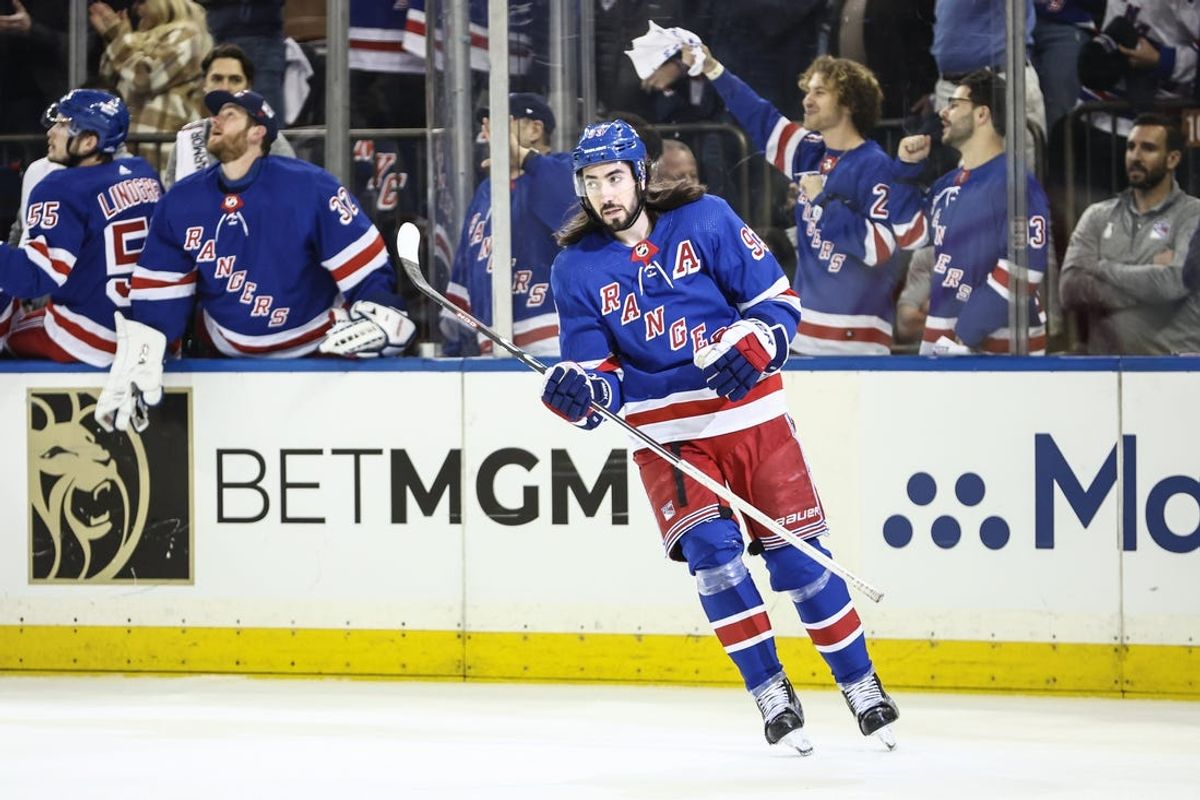 NHL: Stanley Cup Playoffs-Carolina Hurricanes at New York Rangers