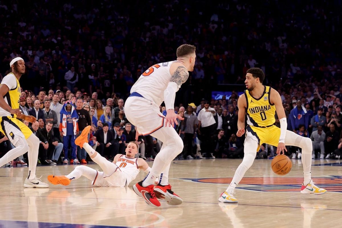 NBA: Playoffs-Indiana Pacers at New York Knicks