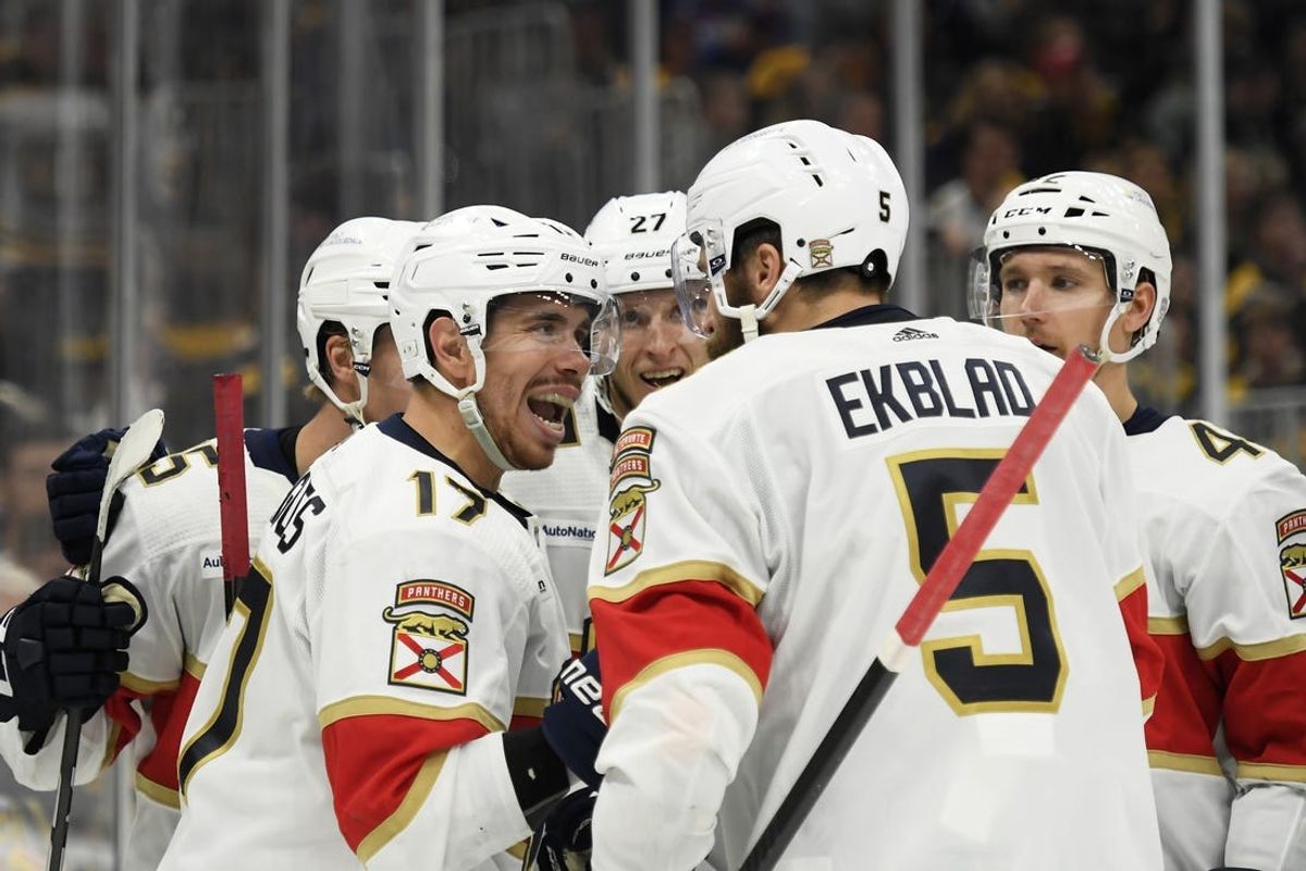 NHL: Stanley Cup Playoffs-Florida Panthers at Boston Bruins