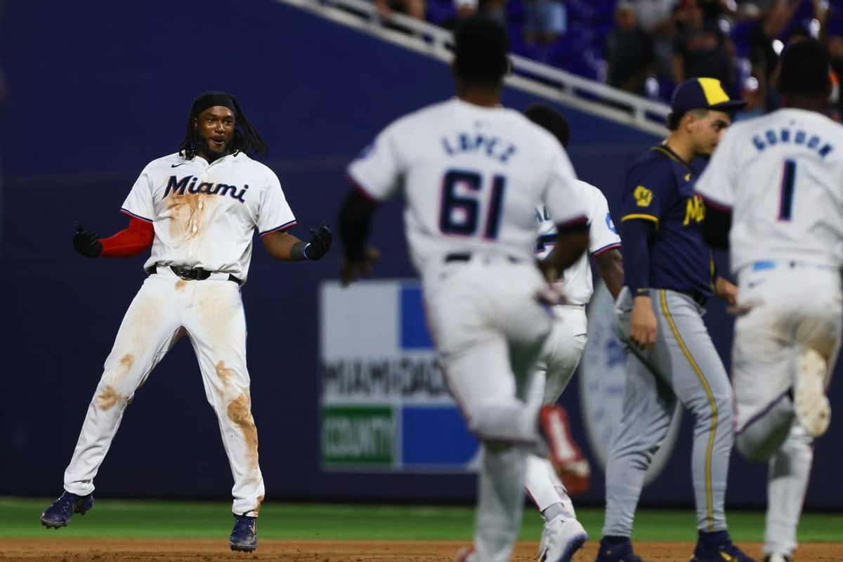 Marlins go for 3rd straight series win in rematch with Brewers