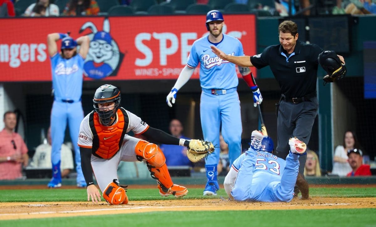 MLB: San Francisco Giants at Texas Rangers