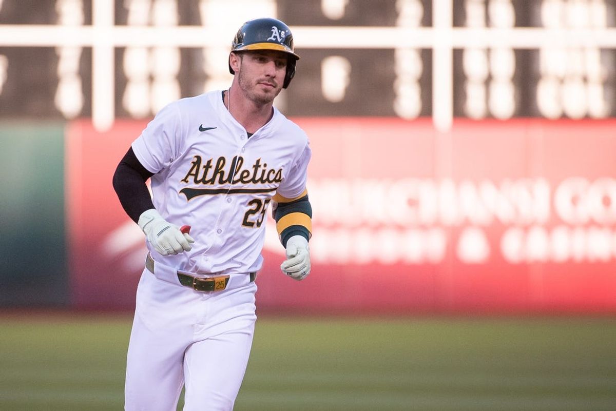 MLB: Los Angeles Angels at Oakland Athletics