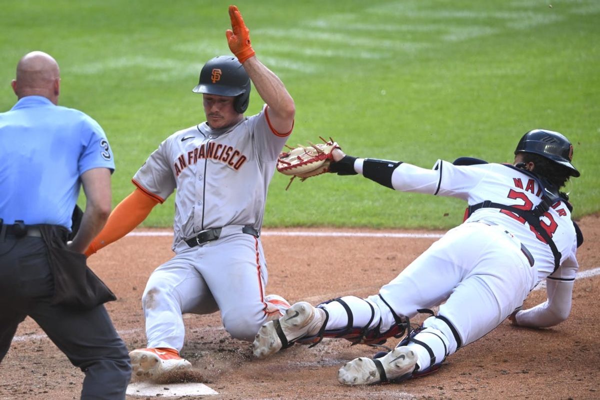 MLB: San Francisco Giants at Cleveland Guardians