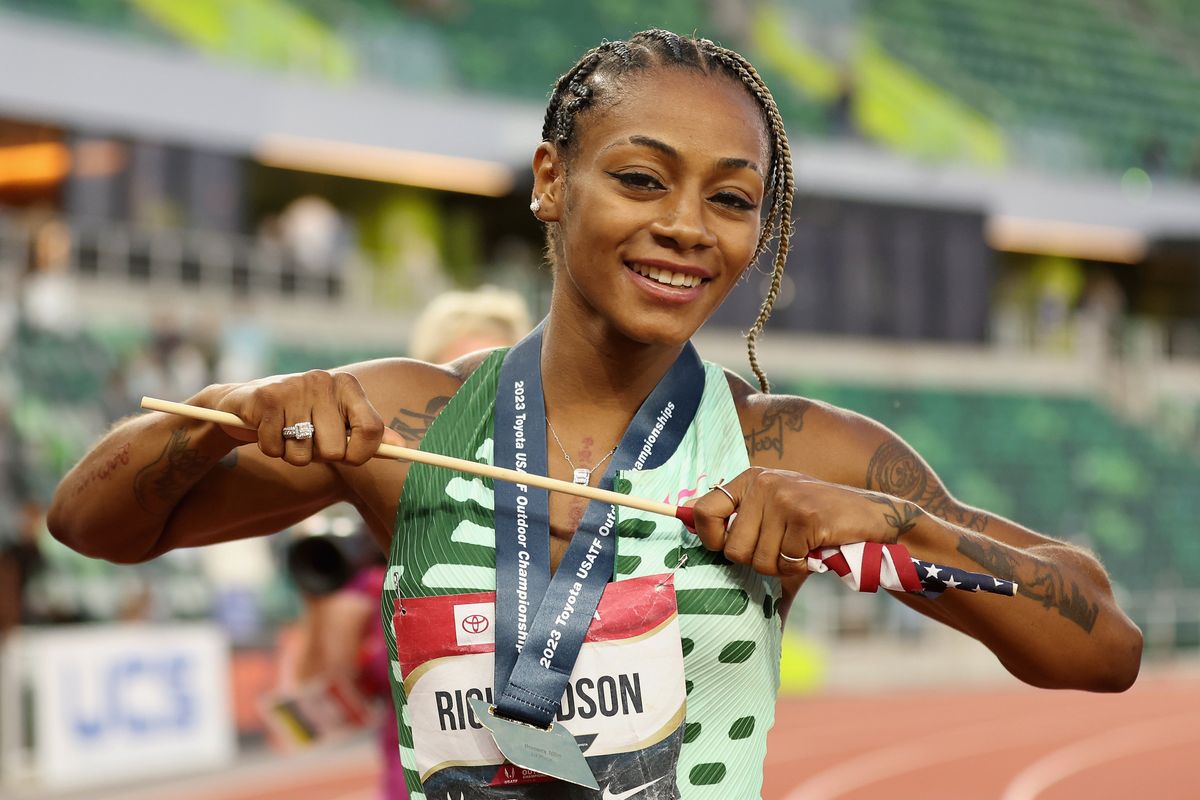 Sha’Carri Richardson is as speedy and swaggy as ever