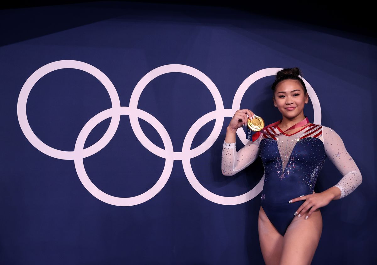 Suni Lee steps in for Biles and everything she touches turns gold