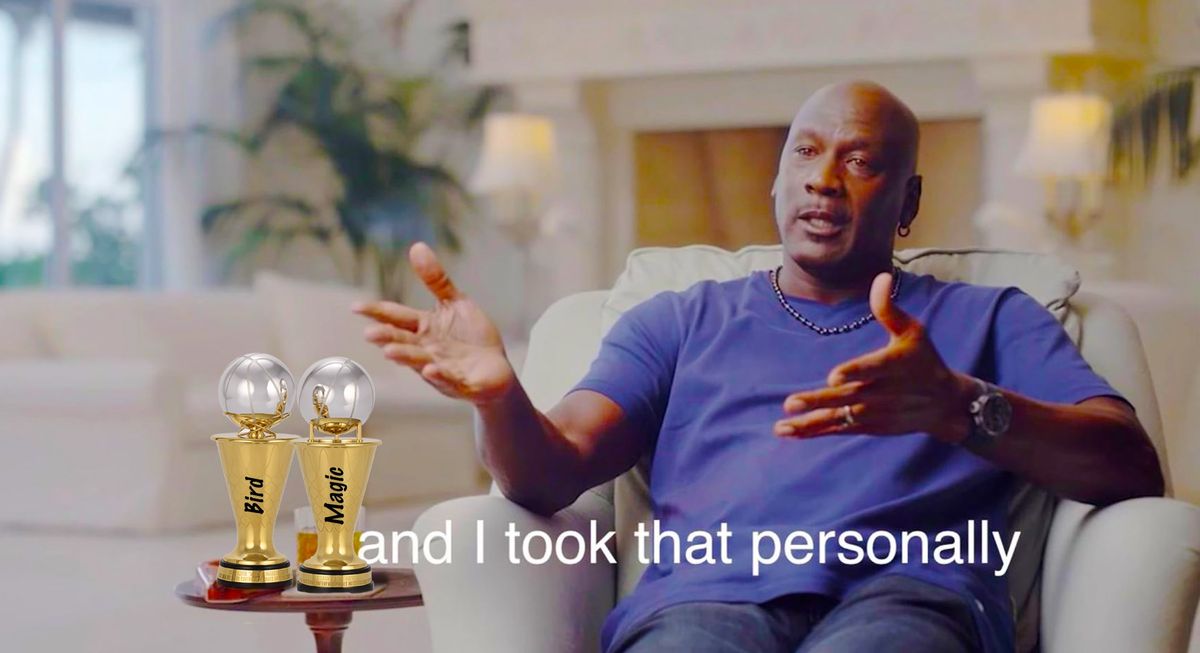 We have a feeling Michael Jordan took this personally