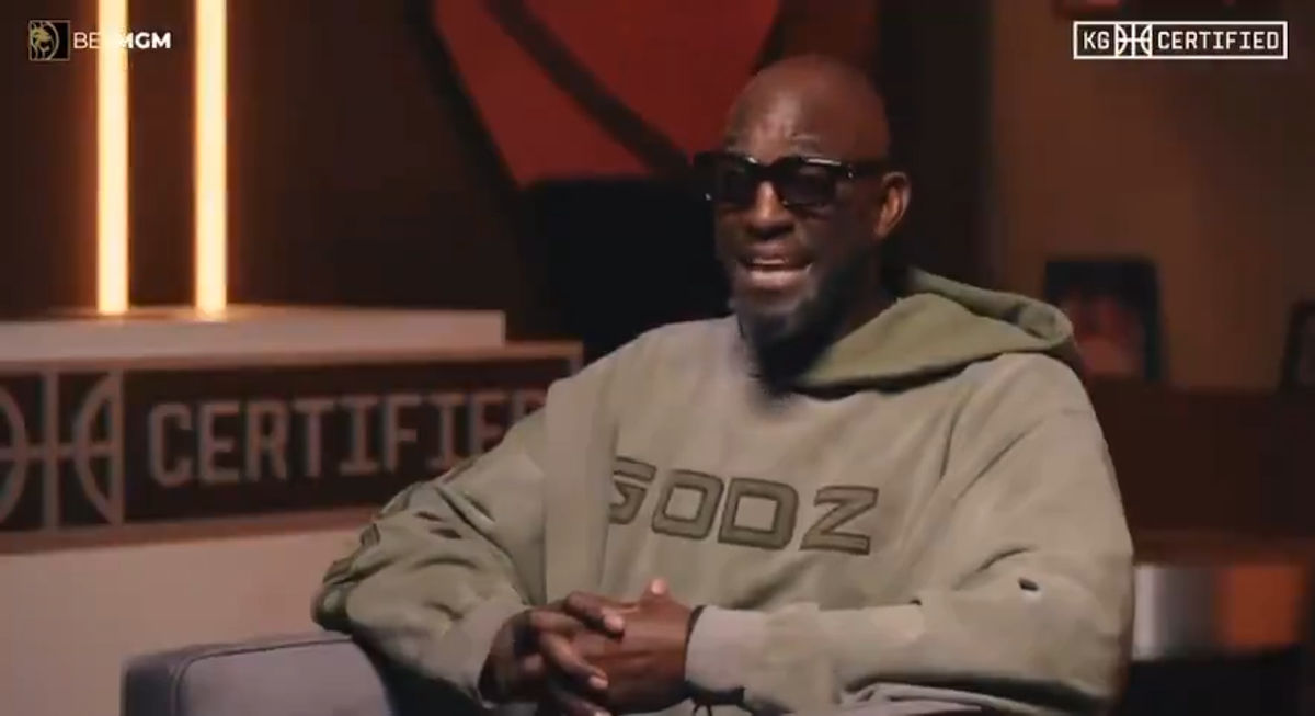 LeBron James is 'on that new juice' according to Kevin Garnett