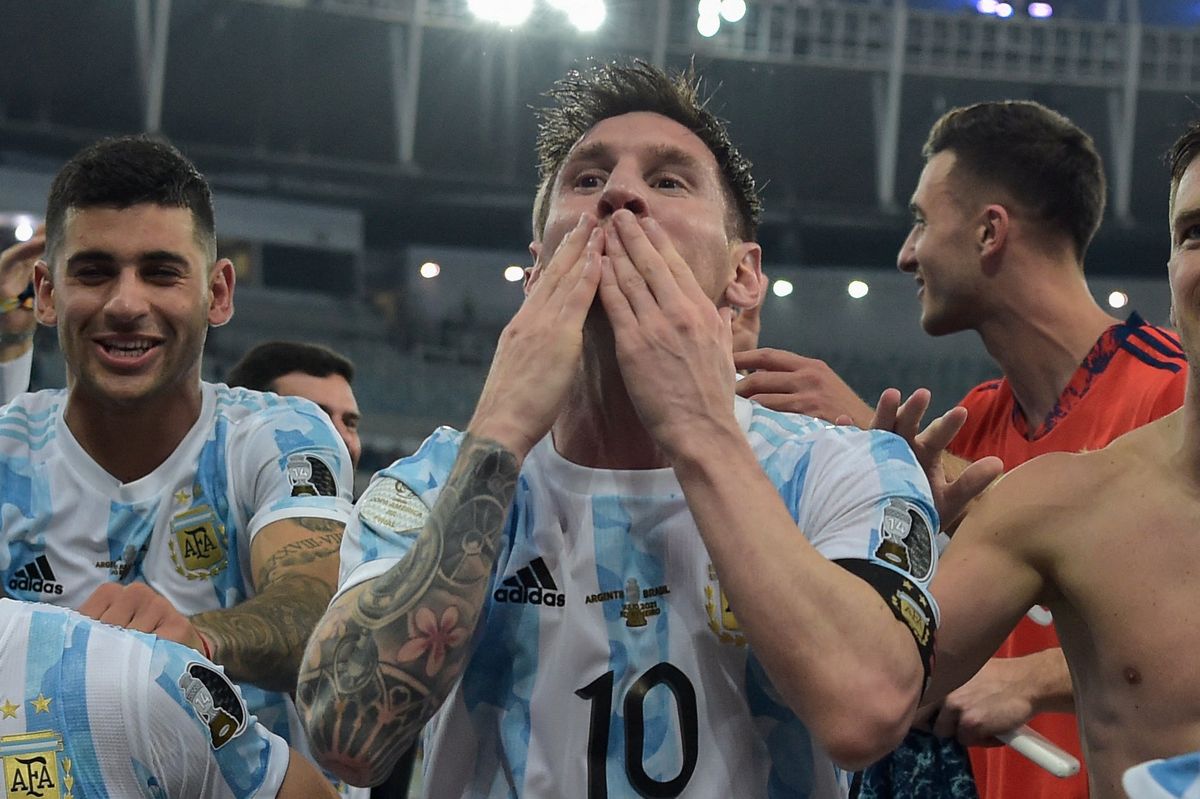 Argentina, and Messi, finally win again