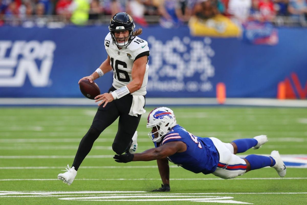 Buffalo really dropped the ball against the London-Jacksonville Jaguars