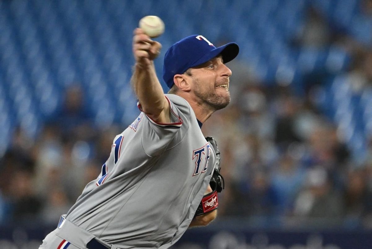 Rangers RHP Max Scherzer encouraged by bullpen session