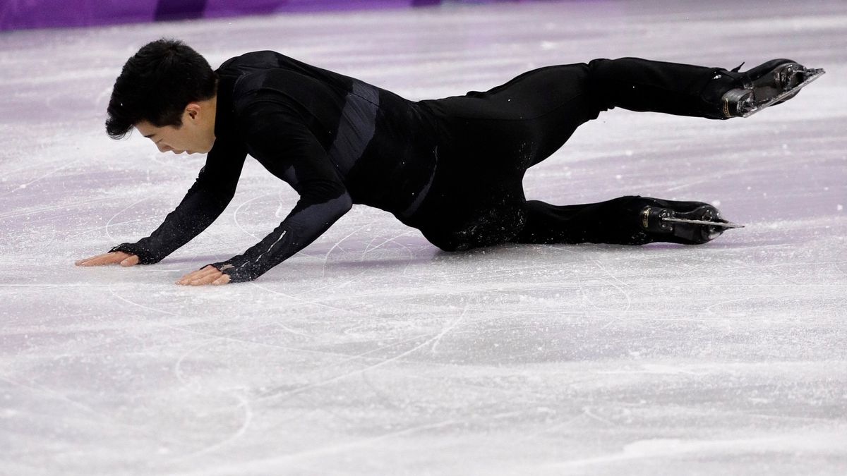 Nathan Chen Struggles In Olympic Debut