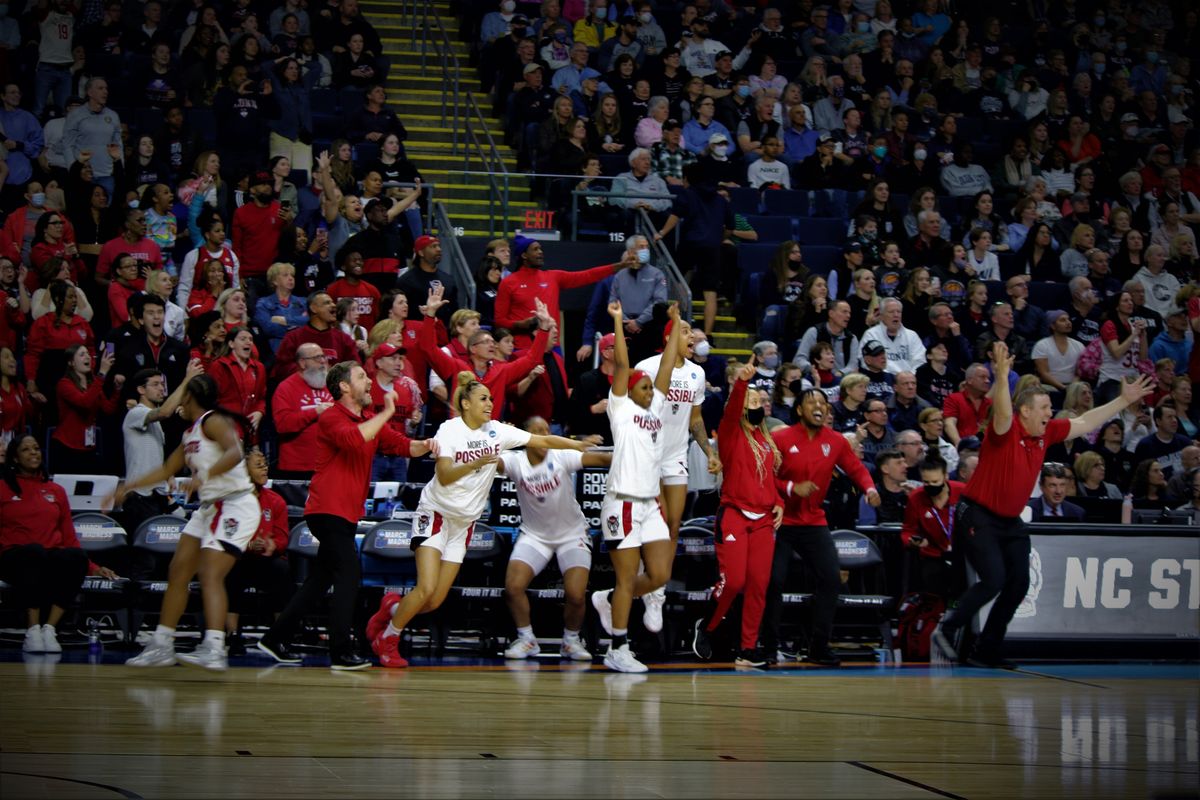 Photo Essay: N.C. State and UConn punch tickets to Elite Eight