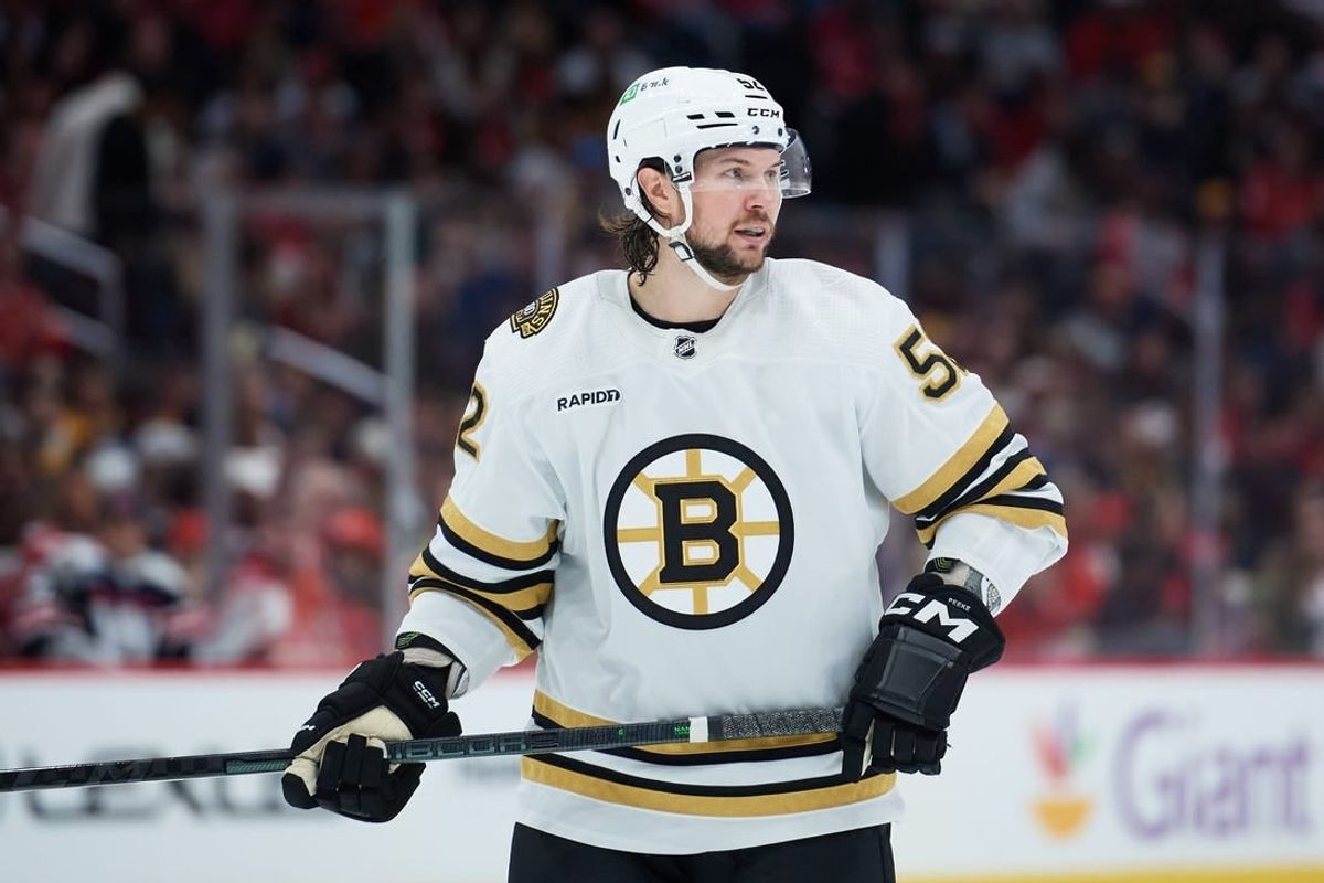 Deadspin | Bruins D Andrew Peeke Is Week-to-week