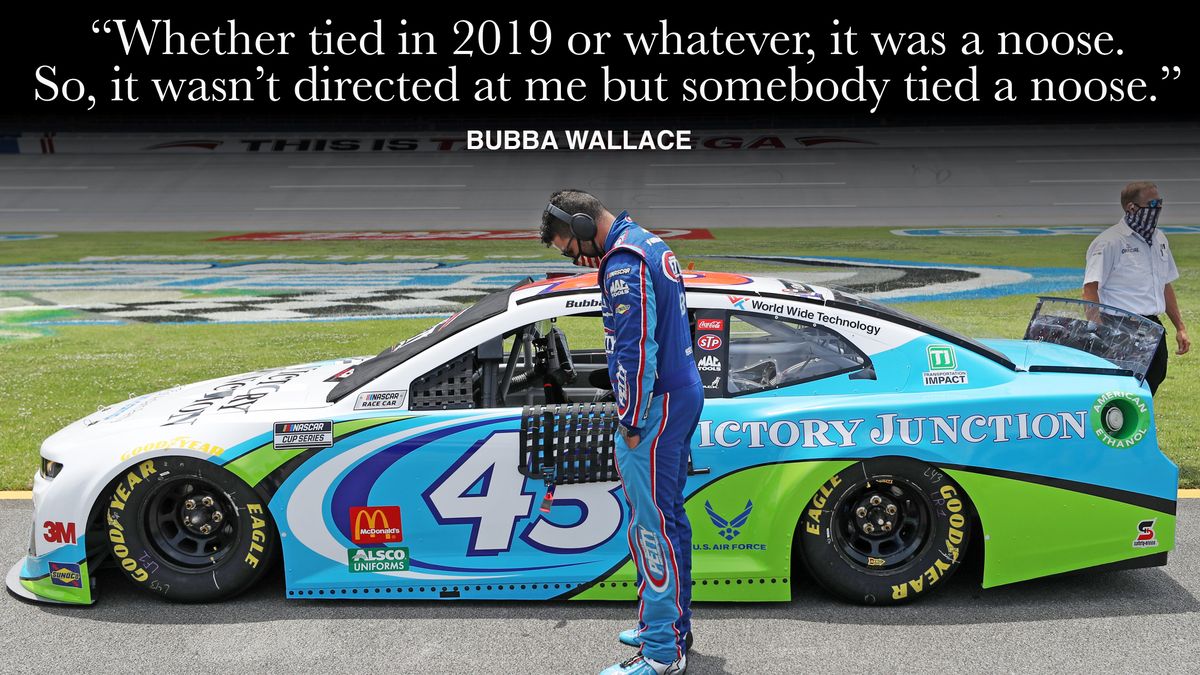 Bubba Wallace Responds to Critics: &#39;It&#39;s a Straight-Up Noose&#39; [Updated]