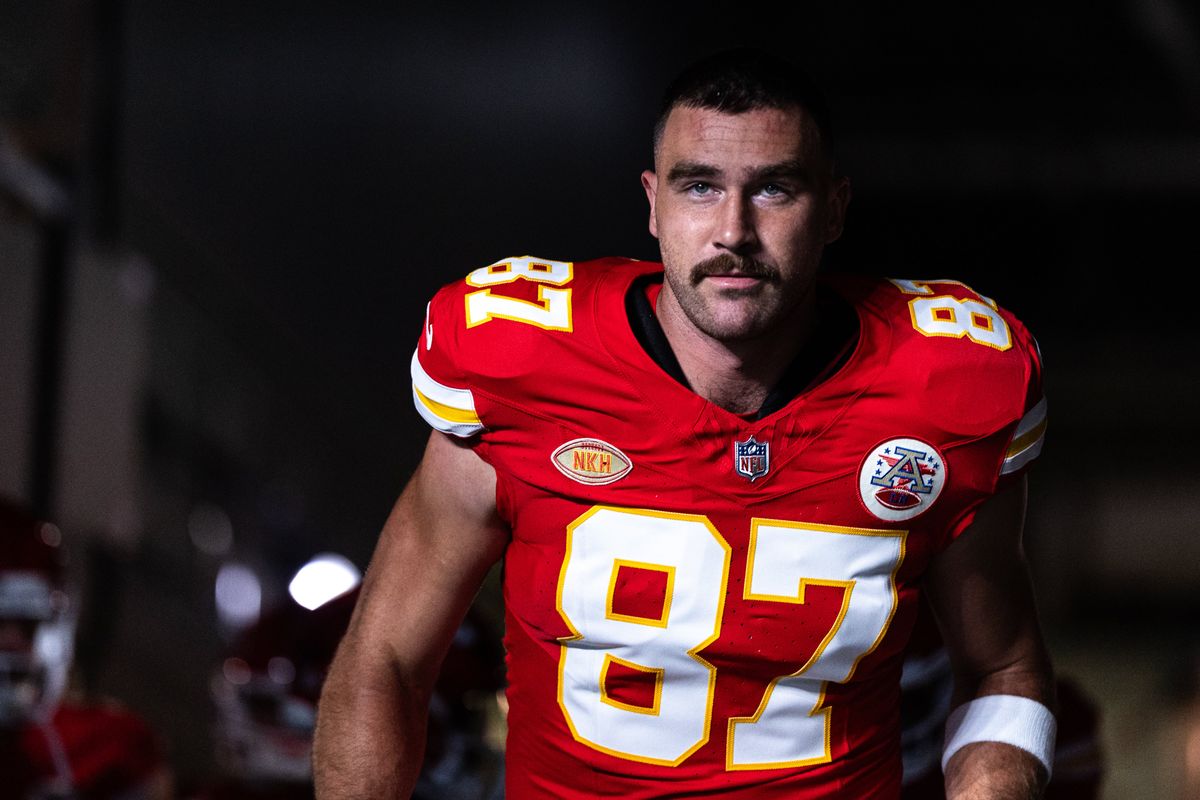 Travis Kelce is a lot of things. Washed up is not one of them