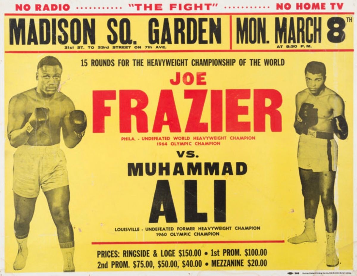 50 years ago today, Ali and Frazier stepped into the ring and delivered a divided nation its greatest sporting spectacle