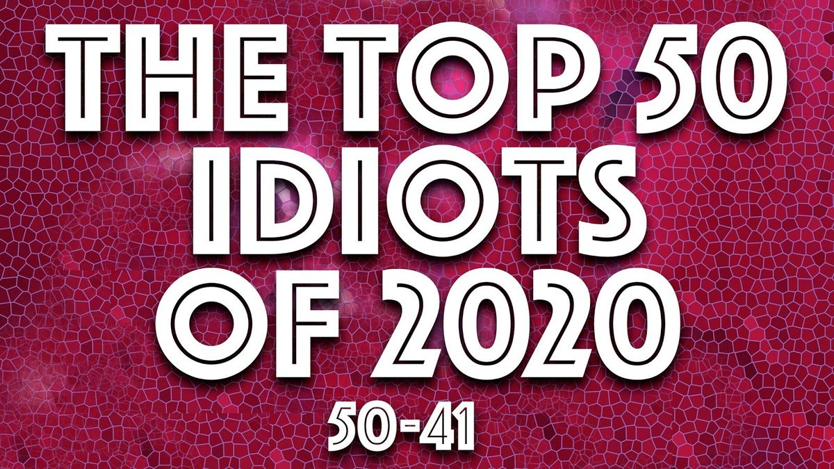 2020 Idiot of the Year Awards: Counting down from 50-41 with Ronaldo, Bolt, Cespedes, and more