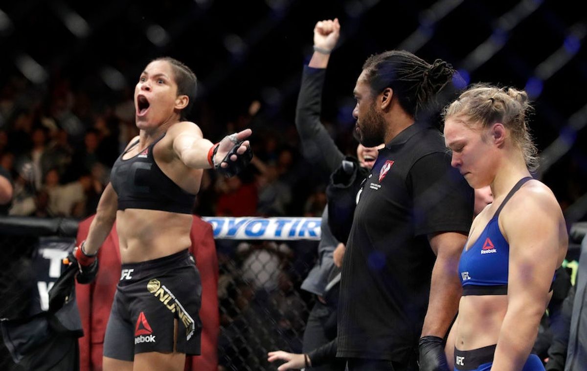 What&#39;s A Bad Way To Describe Amanda Nunes?