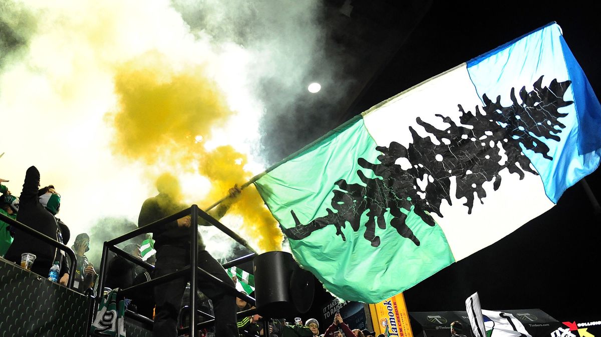 Report: MLS Escalates Dumb Fan Feud, Suspends Portland Timbers Supporters For Waving Iron Front Banners [UPDATE]