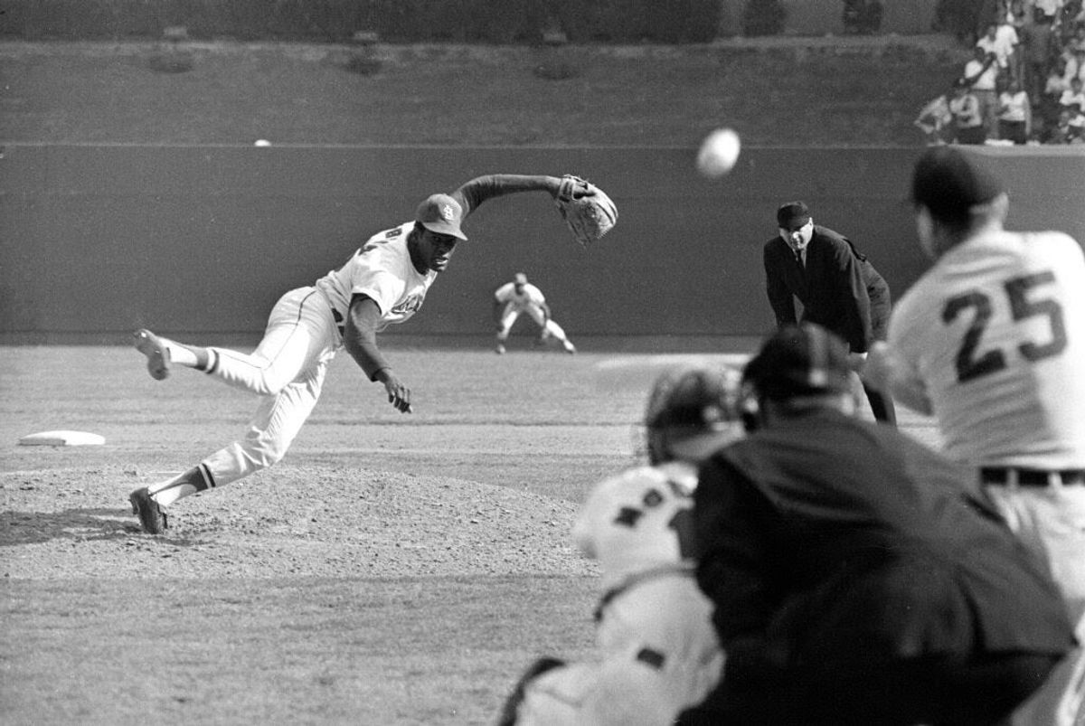 Bob Gibson owned whatever he wanted of the plate and quite literally changed baseball forever