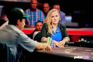 Jamie Kerstetter ocupa el segundo lugar en el evento de la Serie Mundial de Póquer