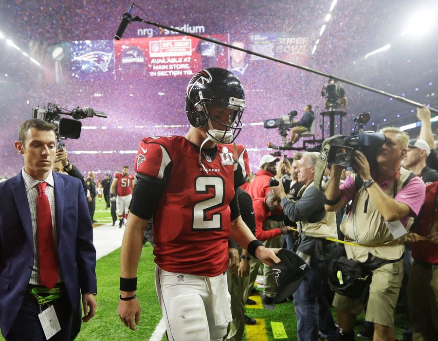 NFL causes social media stir by posting entire Falcons Super Bowl collapse on Twitter