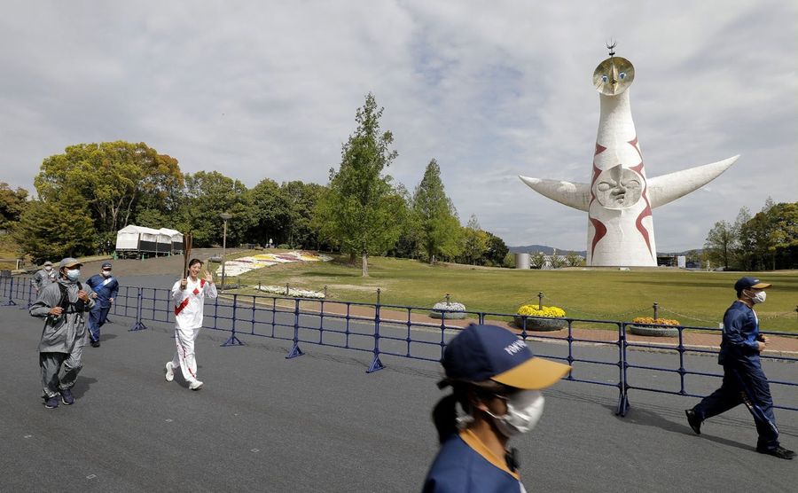 The Olympic torch relay is going just great