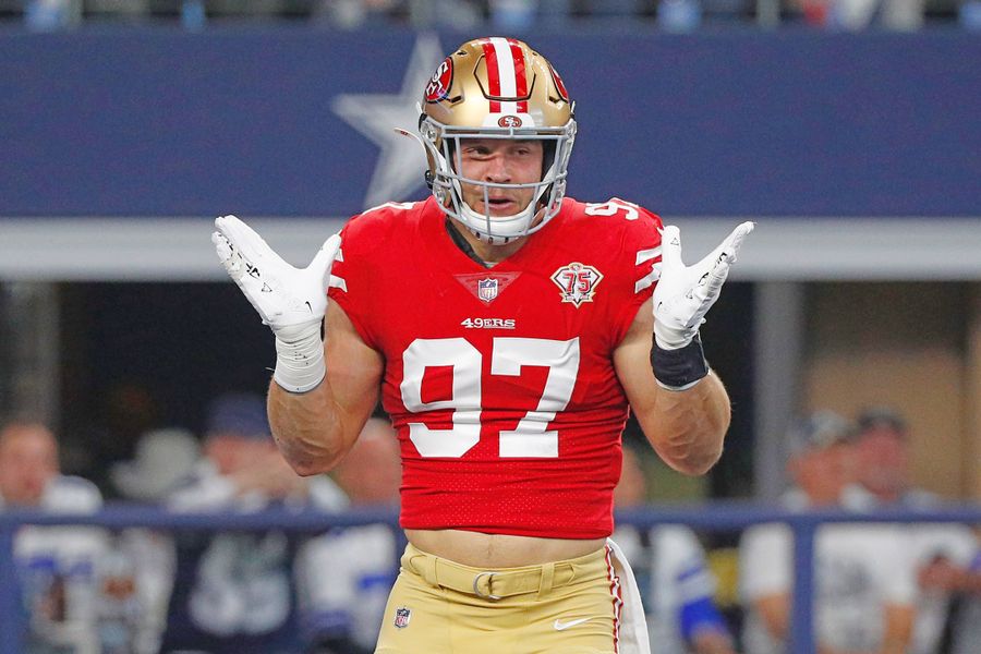 Hey NFL awards voters, you forgot Nick Bosa