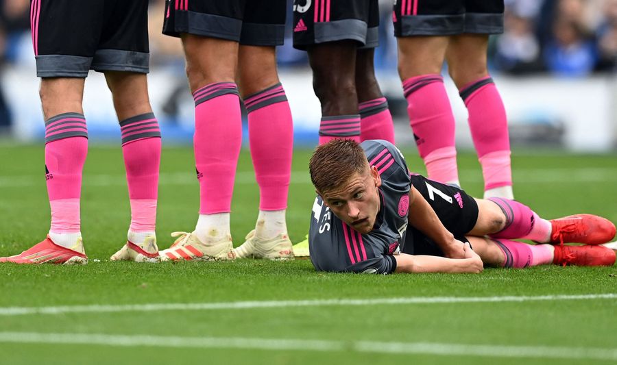 Someone should get Harvey Barnes a GPS, or a sense of purpose