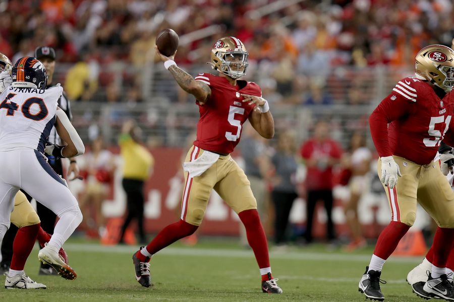 The San Francisco 49ers are too injury-prone to trade Trey Lance