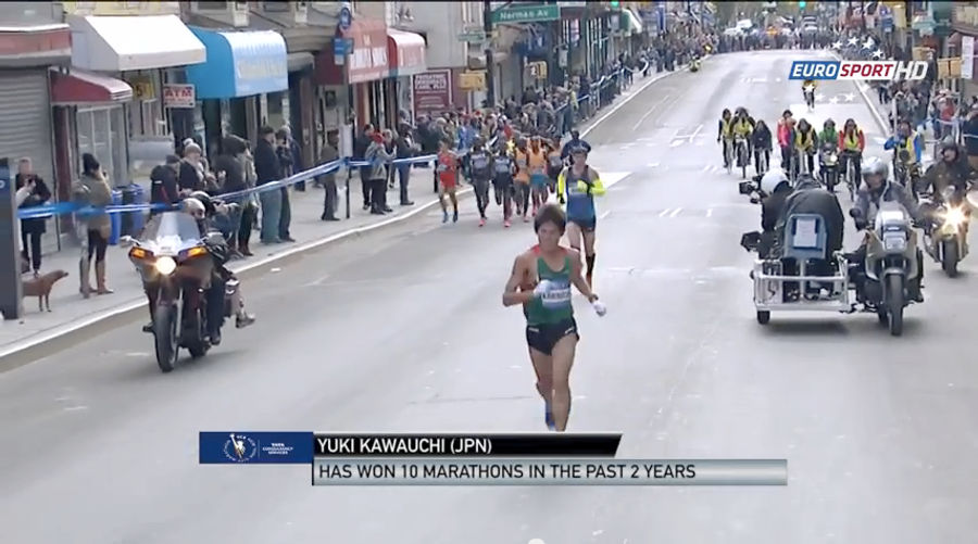 Why Did The NYPD Clip This Japanese Marathoner?