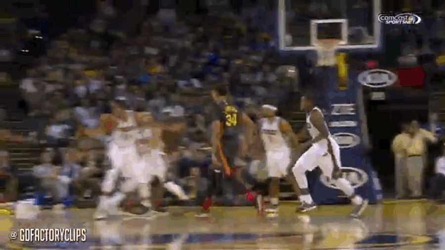 Steph Curry Launches A Three, Doesn&#39;t Even Watch It Go In