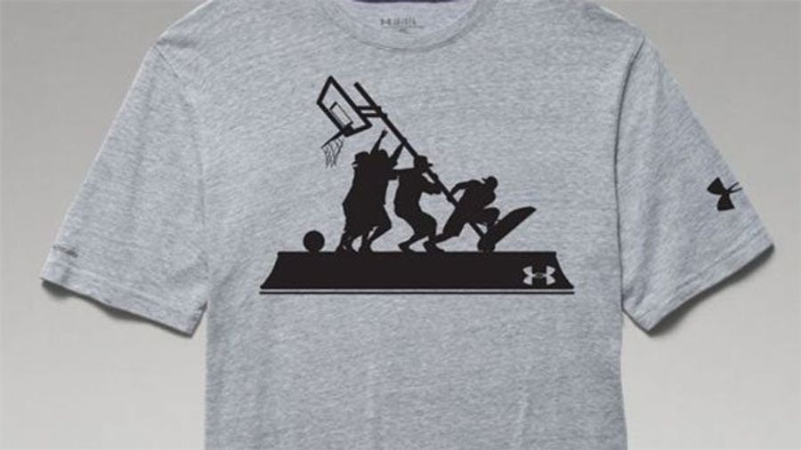 Under Armour Condemned Over Iwo Jima "Band Of Ballers" Basketball Shirt