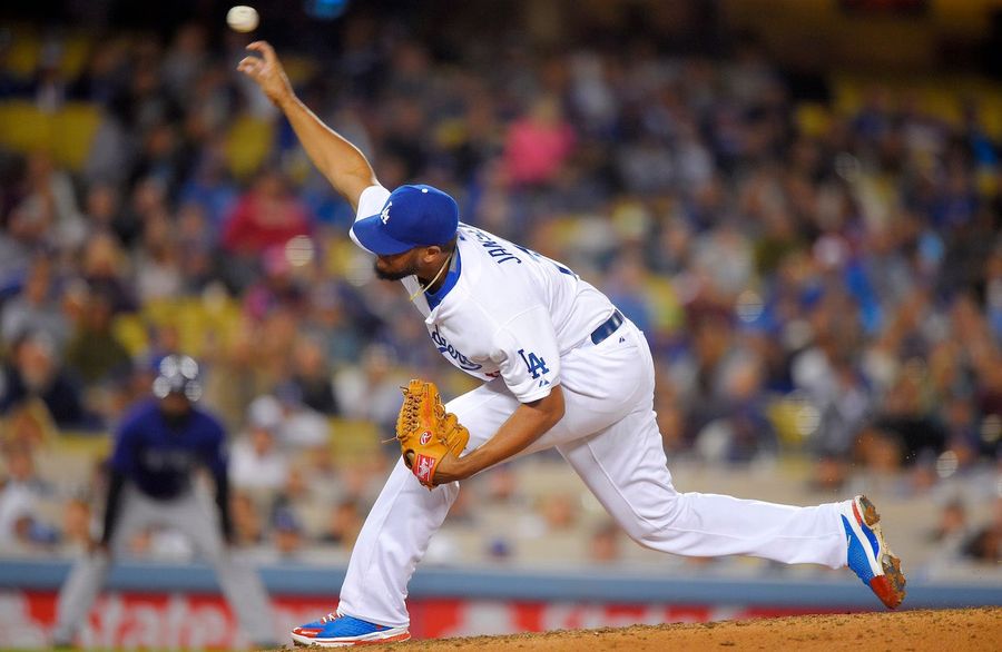 Kenley Jansen Strikes Out Four In One Inning During Season Debut