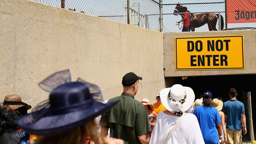 Pimlico Plumbing Problems Provoke Preakness Pee Pickle; Patrons Pissed