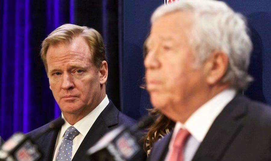 The Dispute Between Robert Kraft And Roger Goodell Just Got Sexy