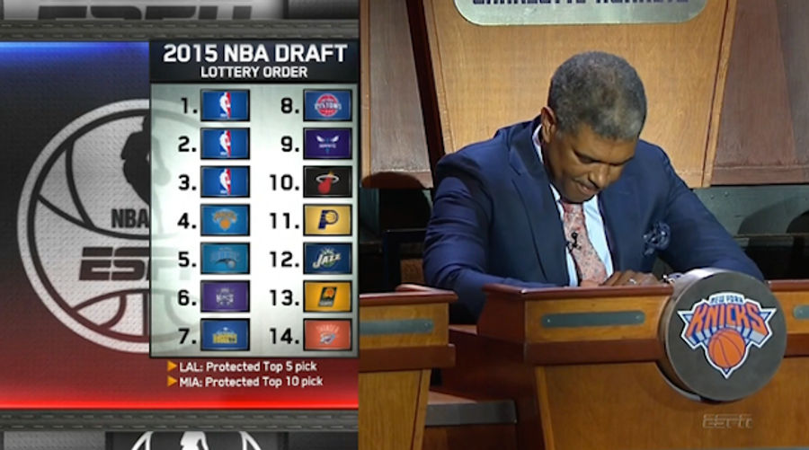Timberwolves Will Draft First, Knicks The Big Loser Of The Lottery