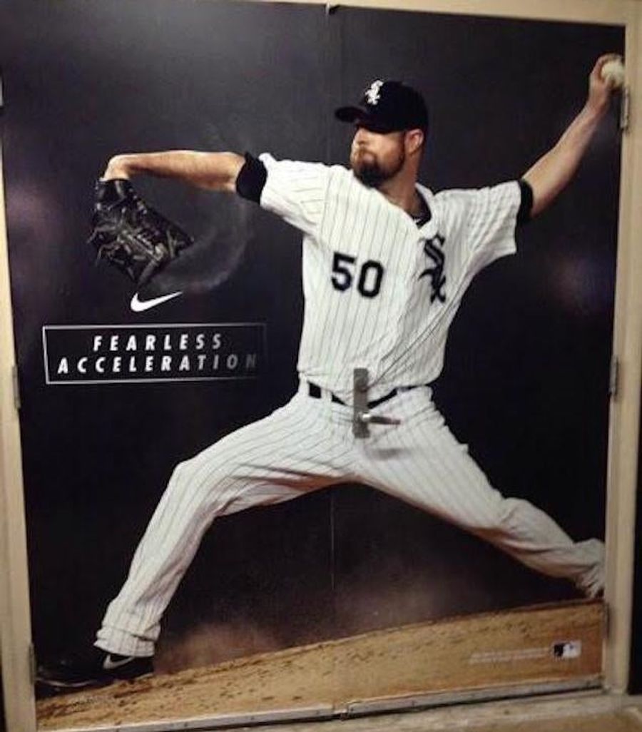 John Danks Has A Door Boner