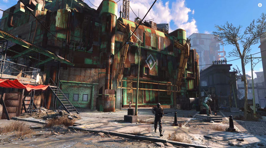 A Post-Nuke Fenway Park Is In <i>Fallout 4</i>