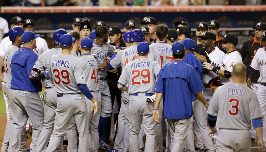 Cubs&#39; And Marlins&#39; Benches Clear, And Everyone Immediately Apologizes 