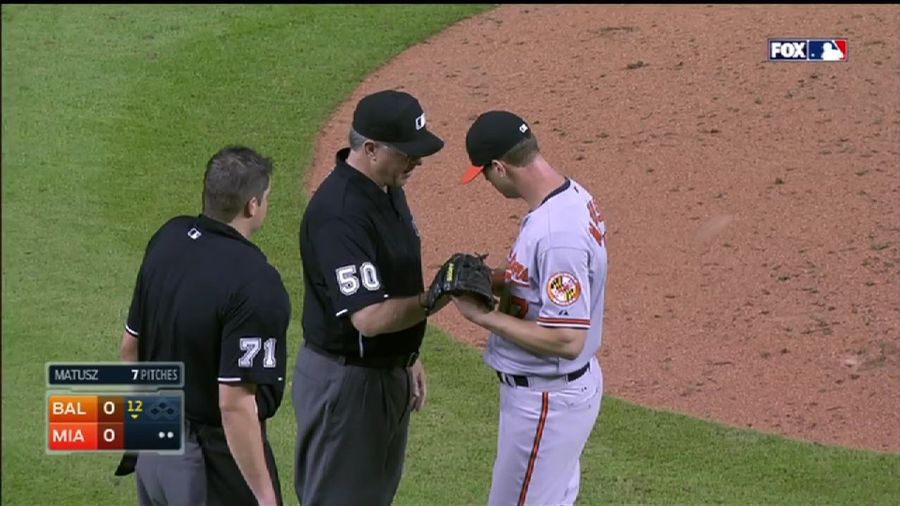 Brian Matusz Second Pitcher This Week Ejected For "Foreign Substance"