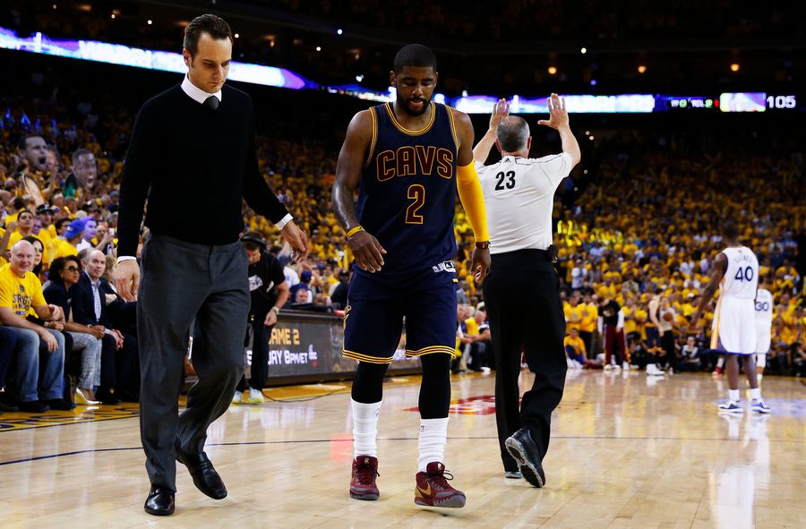 The Cavs And Kyrie Irving Seem To Disagree On His Injury