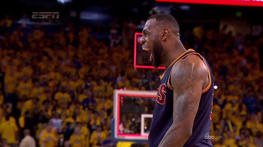 LeBron&#39;s Cavs Outlast Warriors In Overtime For Improbable Game 2 Win